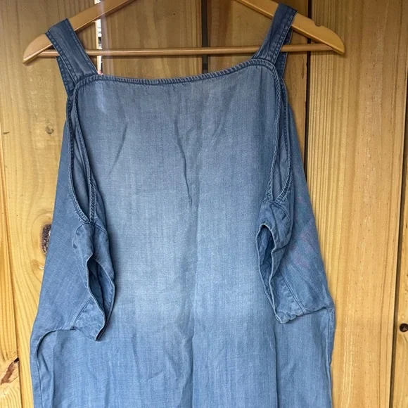Velvet Heart Blue Cold Shoulder Mini Dress - Picture 5 of 5